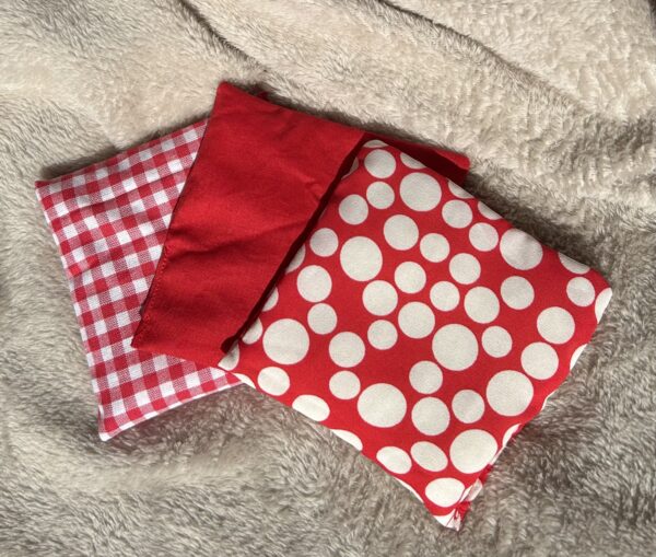 Pittenzakjes rood